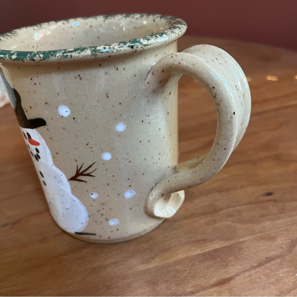 Three Rivers Pottery Snowman Mug - Picture 3 of 6